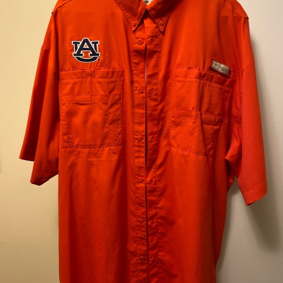 Auburn University PFG, Columbia Shirt - Picture 1 of 8